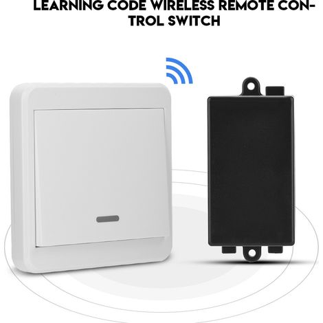 Relais de commande à distance sans fil 220 V, 1 canal, 433 MHz, anti-interférences (1/5)
