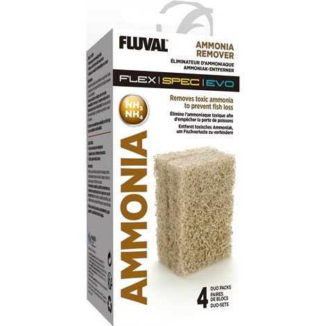 FLUVAL Flex Remplacement FOAMEX AMMONIA 4 UDS