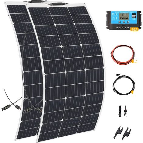 Solarpanel, flexibles Design, hohe Effizienz, 200W Solarkit (1/2)