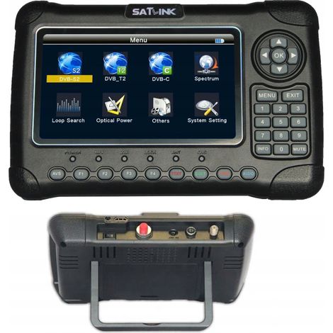 Misuratore di segnale combinato Satlink WS6980 DVB-S2/T2/C