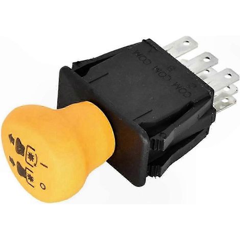 Interrupteur de prise de force pour moteur de tondeuse compatible avec la série 6201 - Pièce de rechange 925-3233, 725-3233 (1/4)