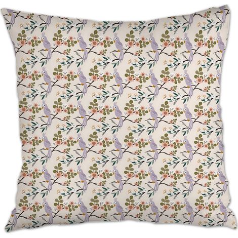 Housse de coussin 45x45 cm carrée lavable pour canapé lit salon chambre à coucher décoration de la saint-valentin (1/5)
