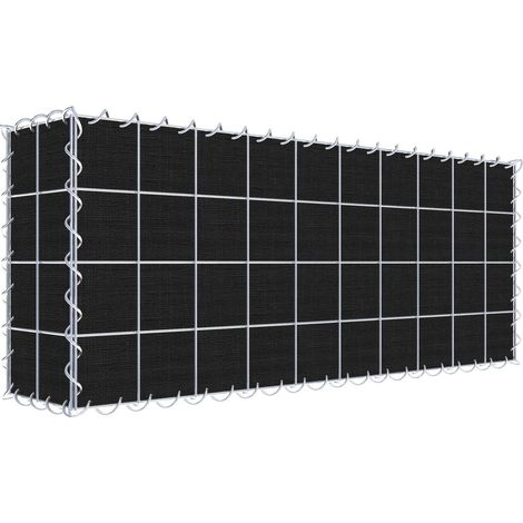Gabiondeco - Gabion a végétaliser avec toile non-tissée 100 cm x 40 cm x 20 cm (L x H x P). maille 10 cm x 10 cm. spirale - Made in Germany (1/3)