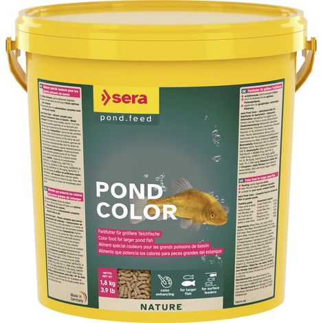 Sera Pond Fischfutter Teich Color 10 L Teichfutter