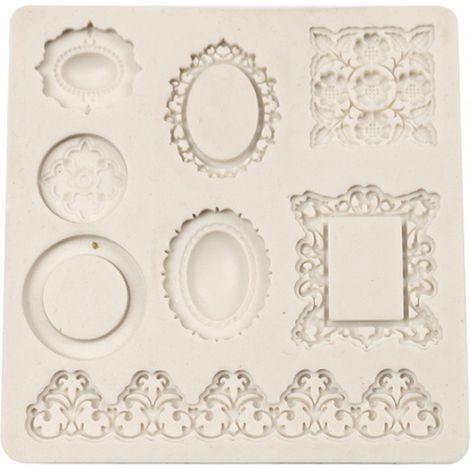 Moule à gâteau en silicone motif floral vintage, pour pudding, desserts, pâtisserie DIY et fabrication de savon