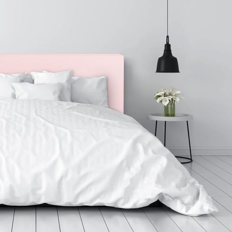Tête de Lit Rose Rembourrée 145x50x8 (LIT 135) Rose (1/5)