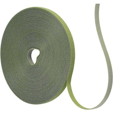 Filiyano-Ficelle de jardin verte refermable, pratique et esthétique, pour enrouler les plantes (15 mm x 25 m) (1/5)