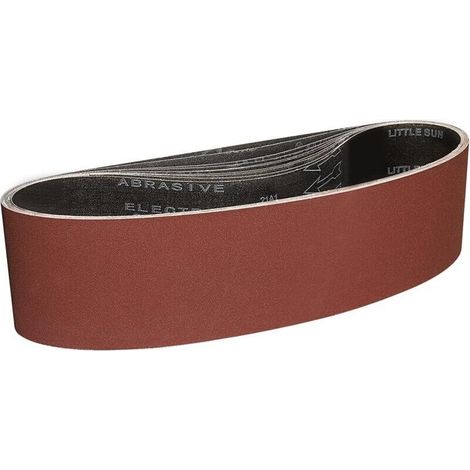 Bandes Abrasives 100x915 mm-10 Pièces de 240 Grain Bande Ponceuse pour Ponçage et Polissage avec Ponceuse à Bande Portable (1/4)
