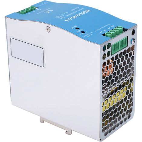 BERM Alimentation à découpage sur rail DIN, armoire de commande pour variateur de fréquence, capteur NDR24024 100–240 V CA (1/5)