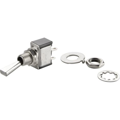 TRU COMPONENTS 1587776 TC-TA101F1 Kippschalter 250 V/AC 3 A 1 x Aus/Ein rastend 1 St. (1/2)
