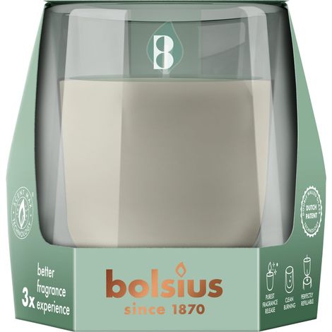 Bolsius Cleanlight Duftglas Starterkit zypresse & amber Duftkerze (1/2)
