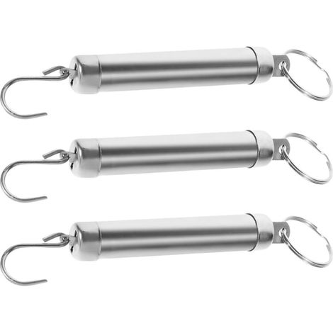 3 Pièces Balance Suspendue à Ressort Mécanique Portable en Acier (1/5)
