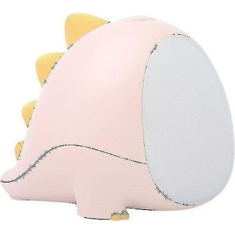 Lampe veilleuse dinosaure LED rose rechargeable par USB (1/5)