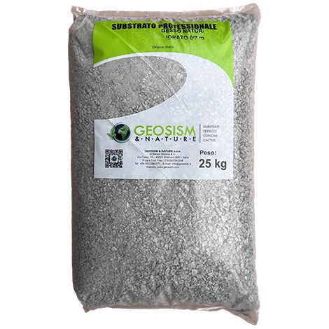 Gesso naturale idrato Geosism 0/10 mm (25 kg) (1/2)