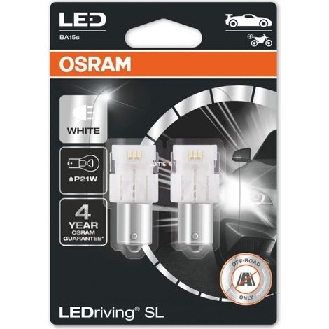 2x Ampoules LEDriving SL P21W LED 1156 BLANC 7506DWP-2BL OSRAM (1/3)