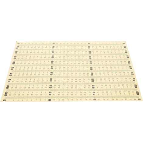 GARVALON Règles auto-adhésives graduées, 20 pièces de ruban (1/5)