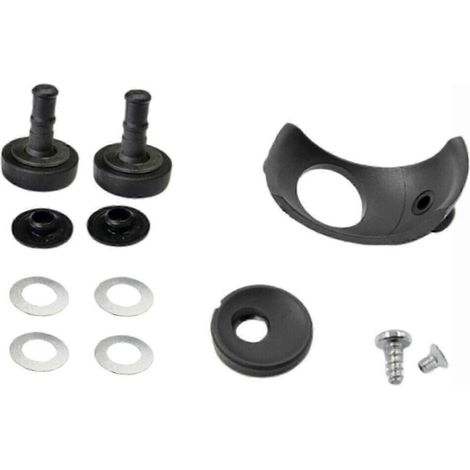 Patins de friction latéraux avant/arrière pour stabilisateurs d'attelage pour caravane Alko AKS 3004 (1/4)