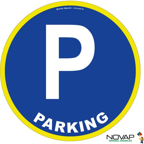 Panneau Parking - haute visibilité - Ø 80mm - 4091419