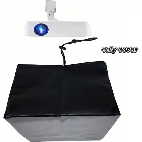 (Noir, 35 x 35 x 22 cm) Support de plafond pour projecteur domestique – Convient aux projecteurs de home cinéma et de bureau (1/5)