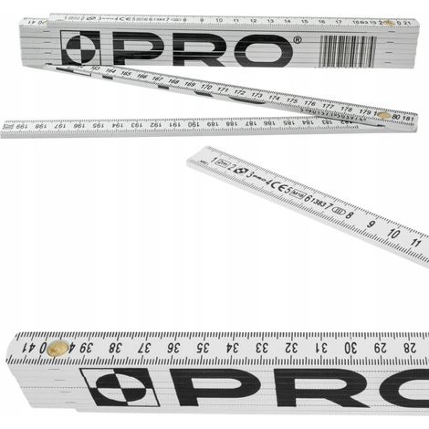 Mètre ruban ABS 1 M PRO-MS041 (1/4)