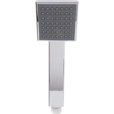 Douche Pluie Carrée - Tête De Douche À Haut Débit - Diamètre 250 mm - Technologie Anti-Écoulement - Économie D'eau - ABS Résistant - Pour Salle De Bain - 1 Pièce