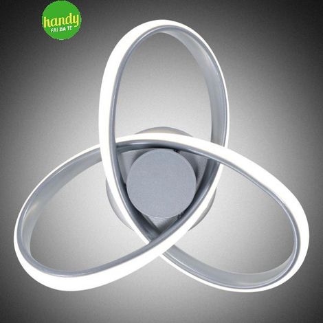 Applique LED Novecento Kimy 14W Silver (1/2)