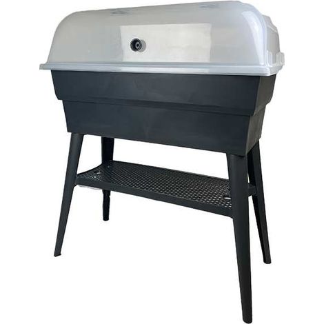 Jardinière Calipso combi 40 litres, Couleur Vert Olive/Vert Amande (1/7)