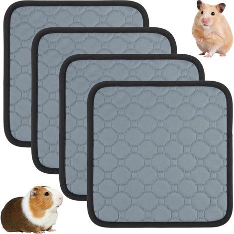 Pipipads Guinea Pigs Washable 30 x 30 cm Non-Slip Pack of 4 (1/5)