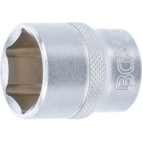 BGS Vaso de impacto hexagonal, accionamiento cuadrado interior 12,5 mm (1/2") SW 24 mm - 2924 (1/3)