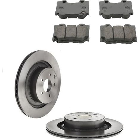 KIT FRENI POSTERIORI compatibile con INFINITI G CABRIOLET - DISCHI + PASTIGLIE OEM: FDB4312 / 18501 /SOSTITUZIONE DIRETTA/BASSA POLVERE/SILENZIOSO (1/5)