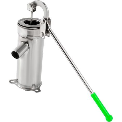 Hand pump, Stainless steel, Depth 8 m, Ergonomic handle, For garden and home (1/5)
