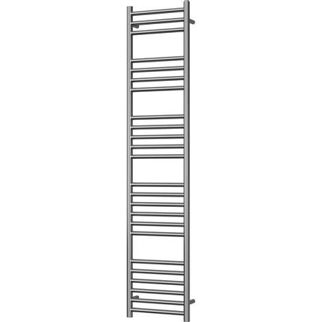 Aston - Stainless Steel Heated Towel Rail - H1600mm x W350mm - Straight