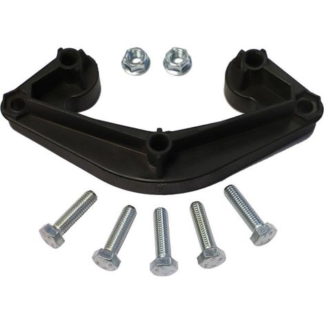 Support moteur pour bétonnière électrique – Kit avec 5 vis et 2 écrous – Compatible ALTRAD et Guy Noel 130L à 180L – Pour modèles 2012 et plus