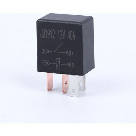 5 Pièces Relais 12V 40A 5 Broches, SPDT Multi-Purpose Relay Heavy Duty Relais Standard 5 Pin 12VDC, Relais Voiture