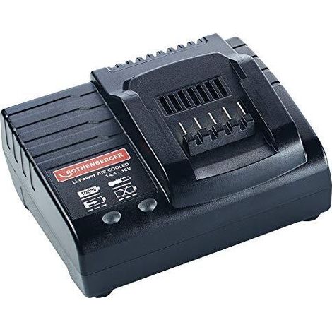 Rothenberger RO BC14 36 cargador de batería negro