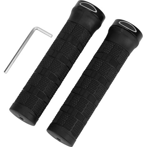 Lot de 2 poignées de guidon pour vélo de montagne. Accessoires pour guidon de vélo. (1/5)