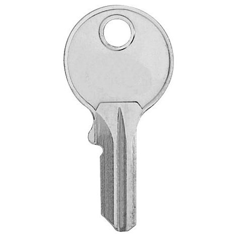 Clé nickelée YALE pour cadenas en laiton 30 mm - boîte de 50 unités.