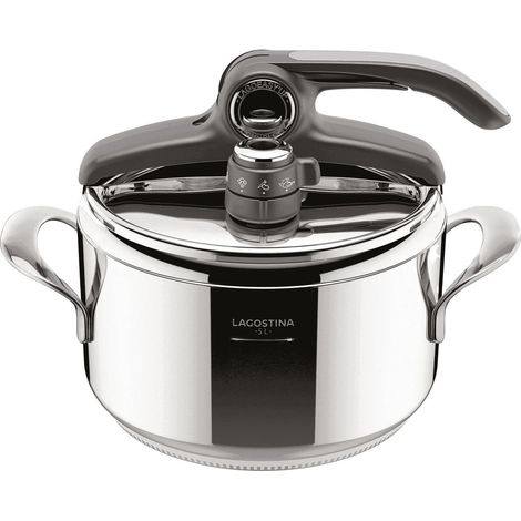 Lagostina Diva Pentola a pressione 5 lt 22cm induzione