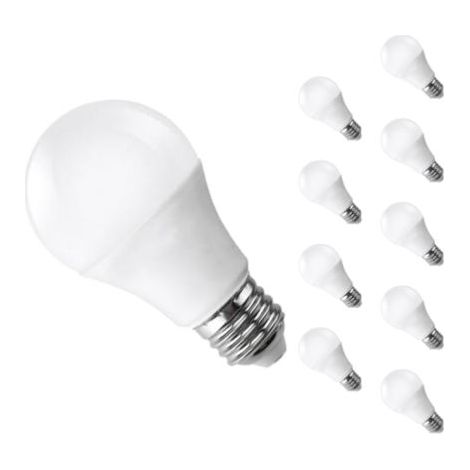 Ampoule LED E27 18W 220V A70 (Pack de 10) - Blanc Froid 6000K - 8000K - SILAMP (1/5)