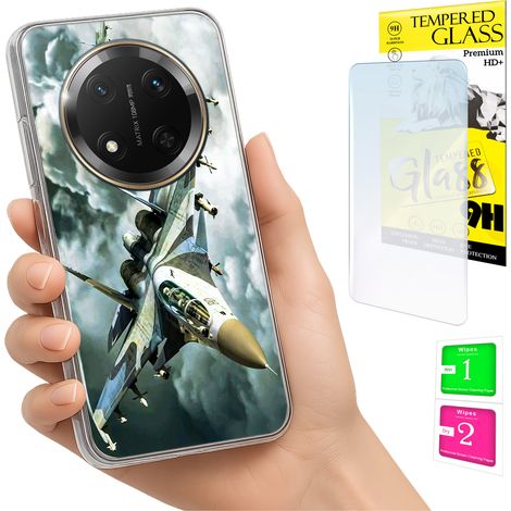 Funda para Honor Magic7 Lite con cubierta fotográfica y tapa trasera + cristal 9H (1/5)