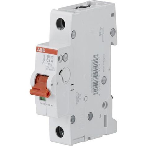 ABB SD201/40 INTERRUTTORE-SEZIONATORE 1P 40A