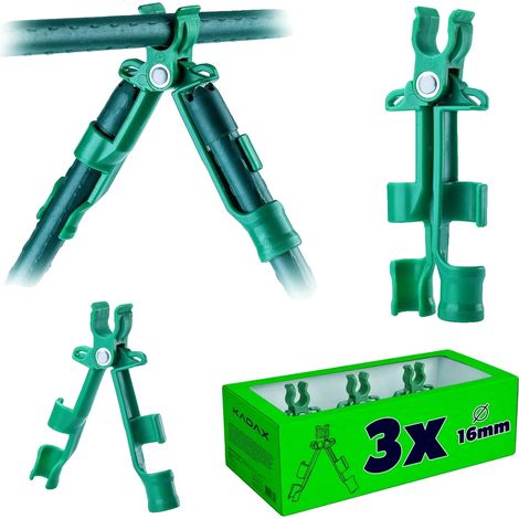 Connettore da giardino, design regolabile, plastica resistente, verde chiaro (1/5)