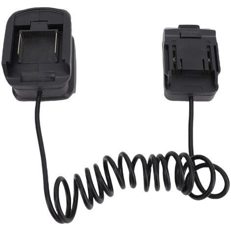 Adaptateur de batterie compatible avec l'outil électrique BL1840 et cordon élastique d'extension pour travaux extérieurs (1/5)