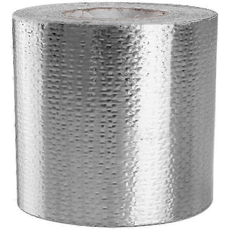 Ruban isolant thermique réfléchissant résistant aux hautes températures, 10 mètres x 5 centimètres, argent. (1/5)