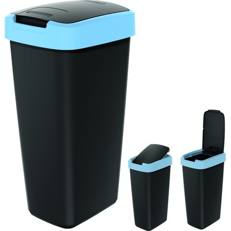 Papelera COMPACTA Q NSAB25 - azul claro / c (1/4)