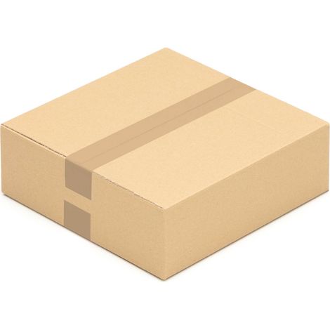 375 Faltkartons 300 x 300 x 100 mm Kartons 30 x 30 x 10 cm Versandkartons Wellpappe (1/4)