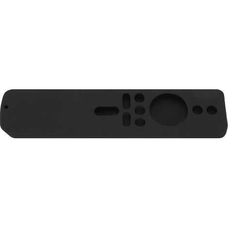 Silikon-Schutzhülle für die Xiaomi TV Stick 4K Fernbedienung, rutschfest und mit Trageschlaufe, schwarz (1/5)