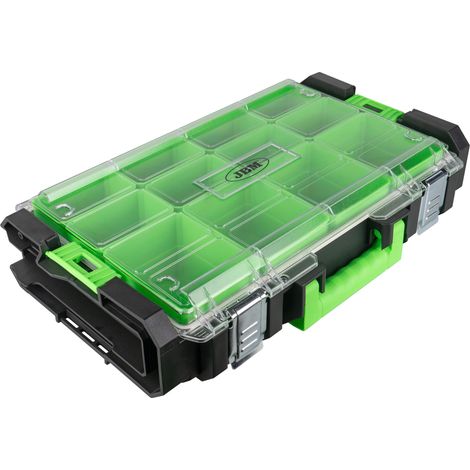 JBM54519 Caja para herramientas apilable con 12 compartimentos (1/4)