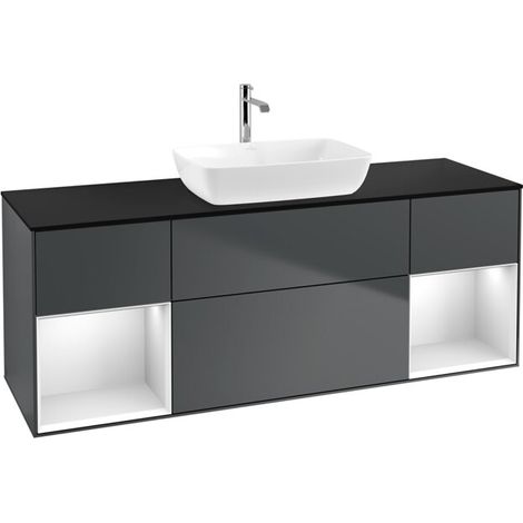 Villeroy & Boch G862MTHG Meuble sous-lavabo Finion G86 (1/2)