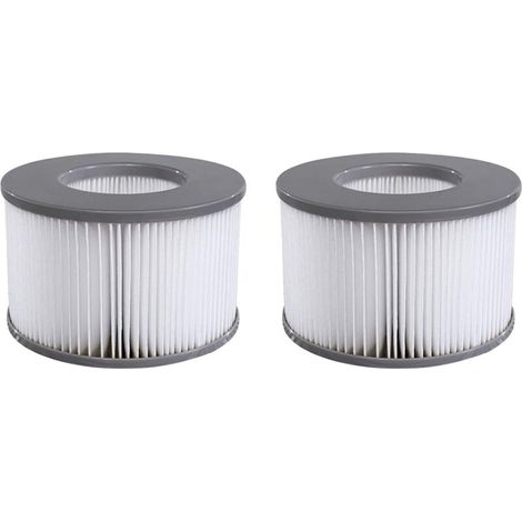 Filtre Mspa, filtre de remplacement pour piscine gonflable Whirlpool, filtre de baignoire (2 pièces) (1/5)